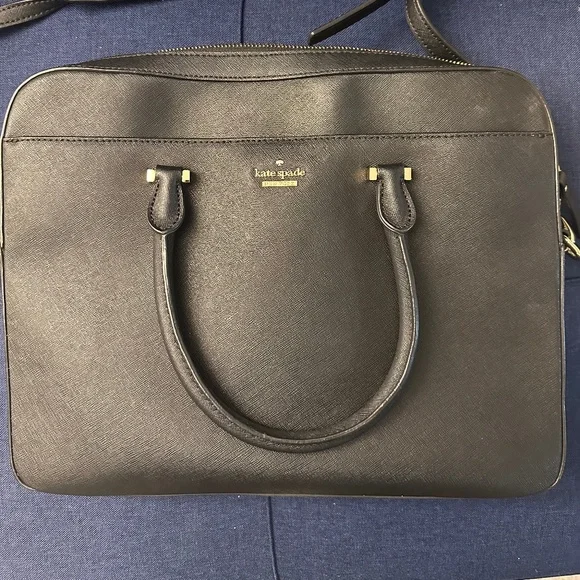 Kate spade hot sale leather laptop bag
